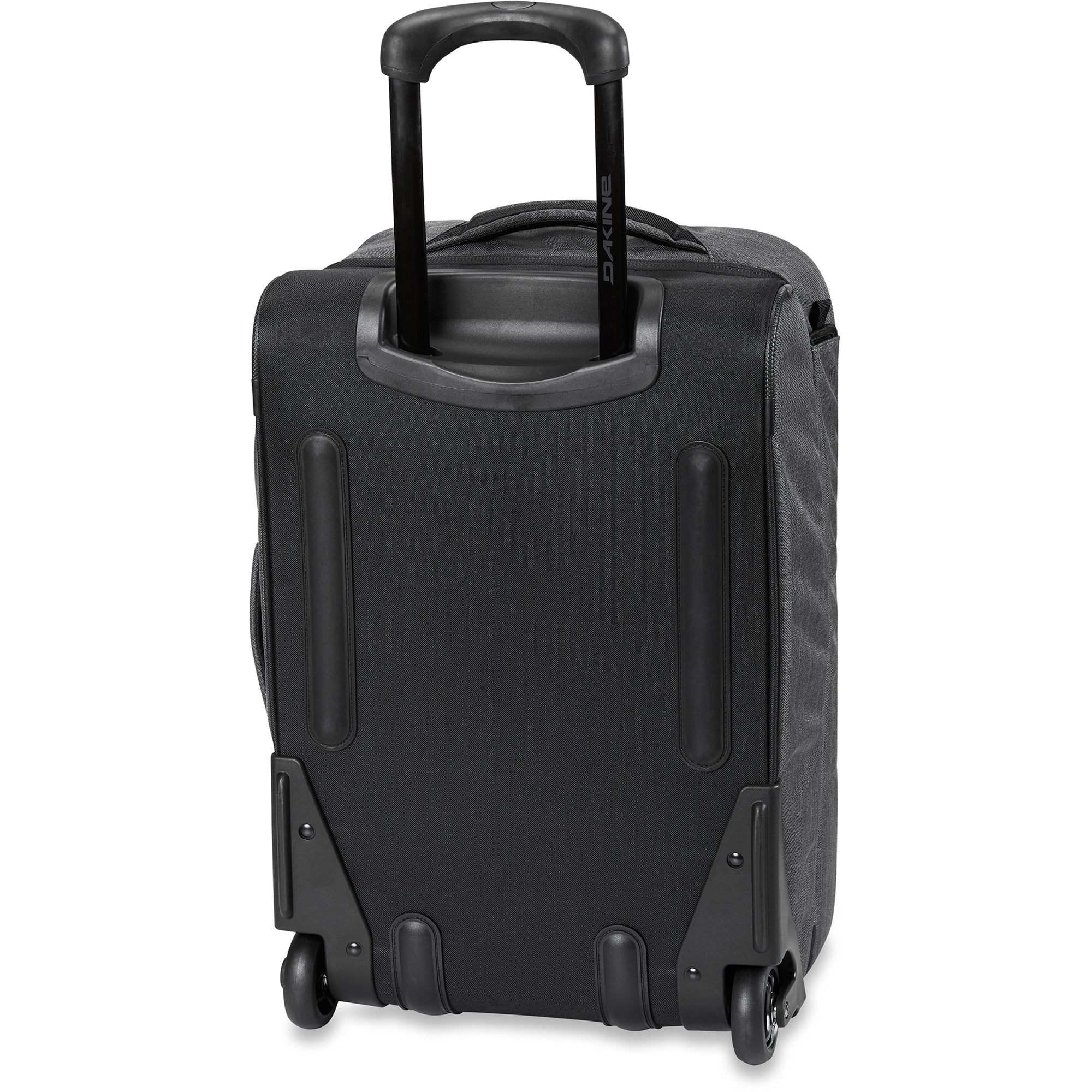 Dakine 42L Carbon Carry On Roller Bag - Lightweight Expandable Luggage for Travel, Business Trips & Weekend Getaways
