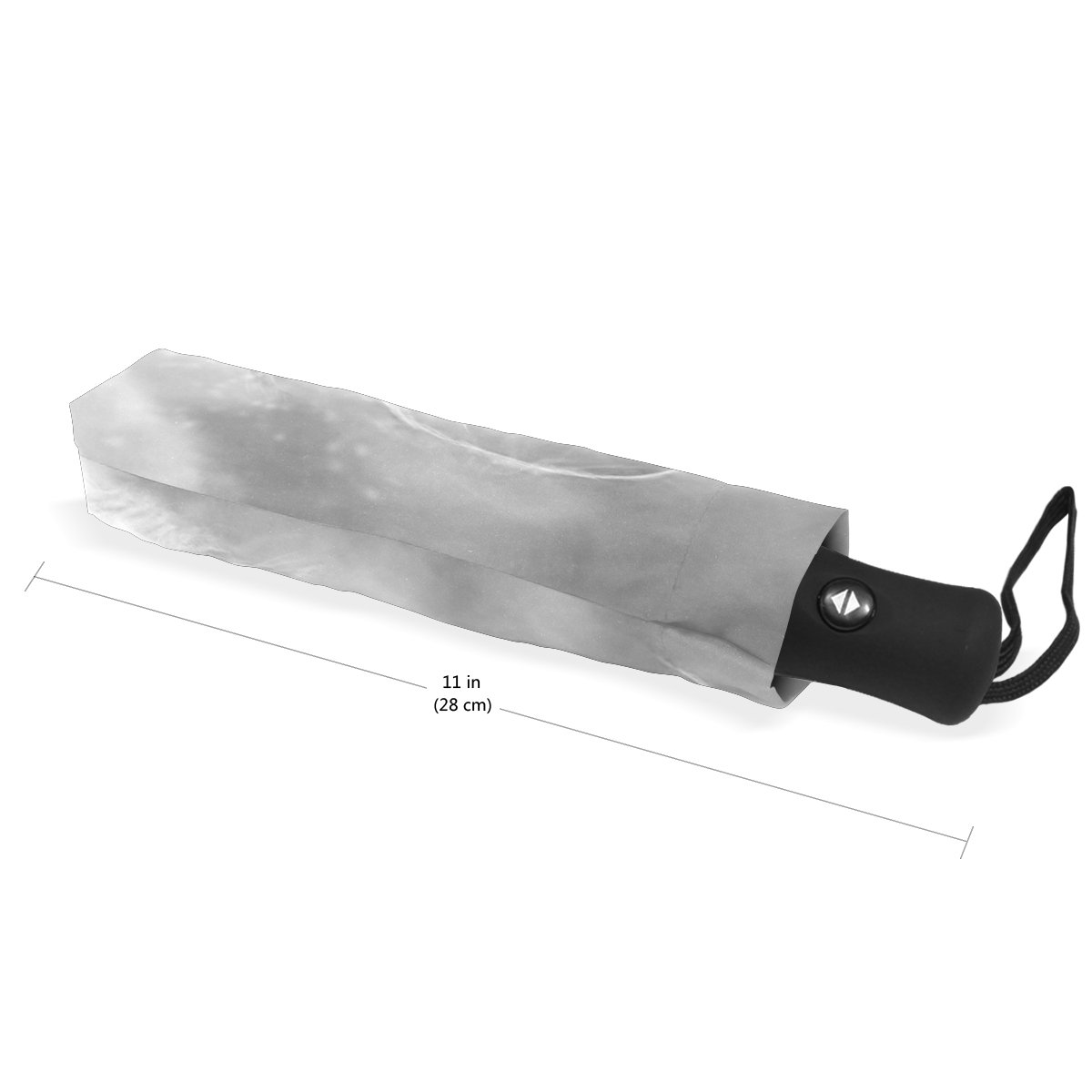 Premium Husky Watercolor Print Anti-UV Sun Umbrella - Automatic Open/Close - Perfect for Beach, Travel & Outdoor Activities