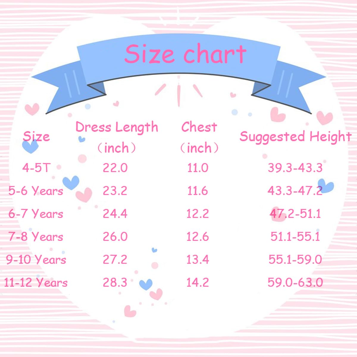 Cute Girls Fancy Dress - Kids Graphic Party Outfit for Christmas, Birthday & Special Occasions | Perfect Gift for Toddlers & Little Girls