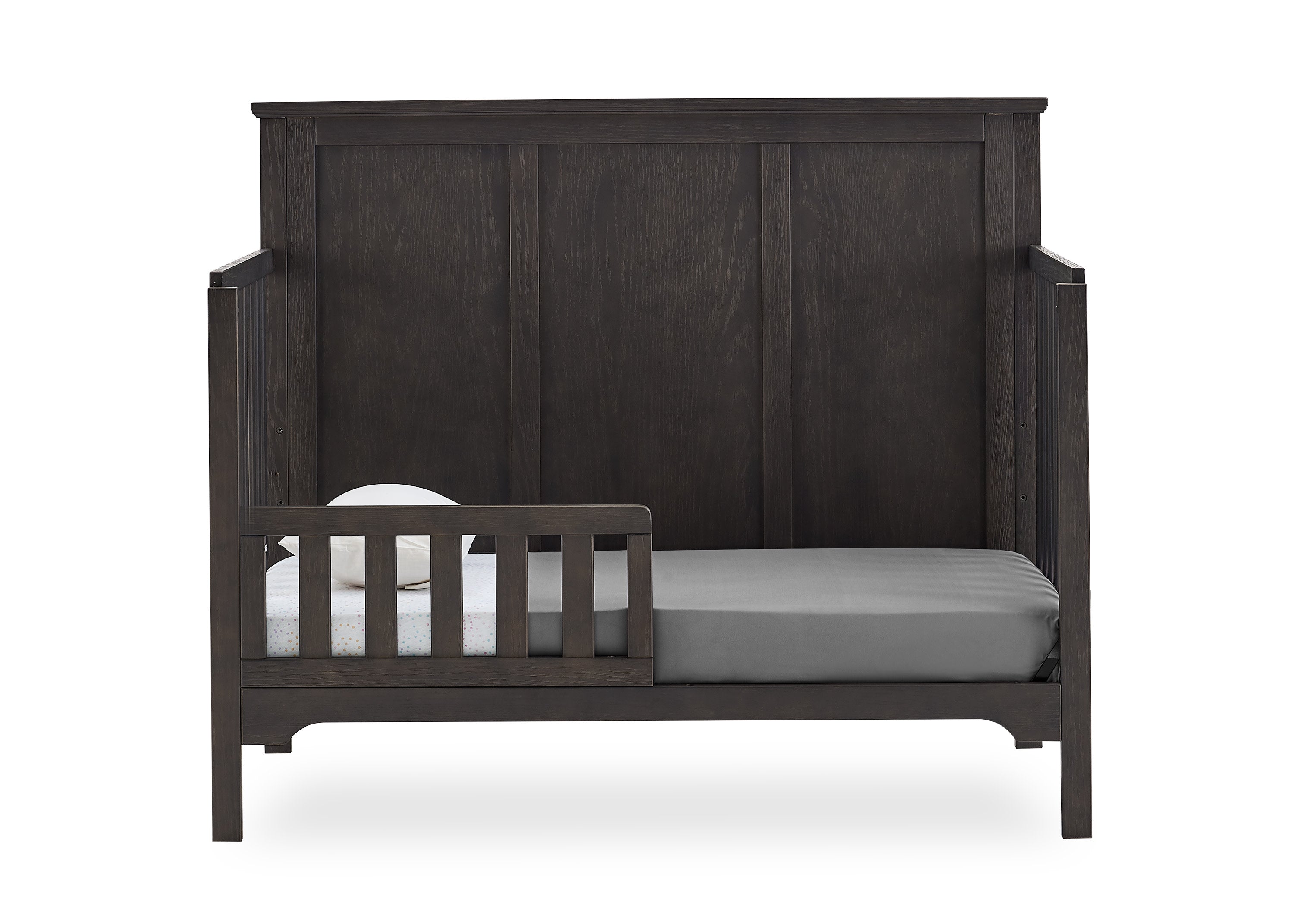 Sweet Beginnings Sage Flat Top 6-in-1 Convertible Baby Crib - Nursery Furniture for Newborn to Toddler | Perfect for Modern Nursery, Bedroom & Daycare
