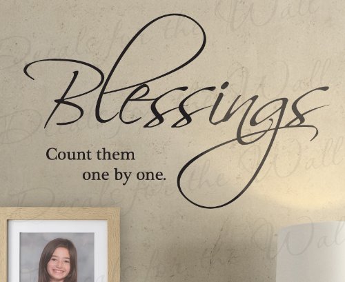 Inspirational Bible Wall Decal - Religious Vinyl Quote Sticker for Home Decor