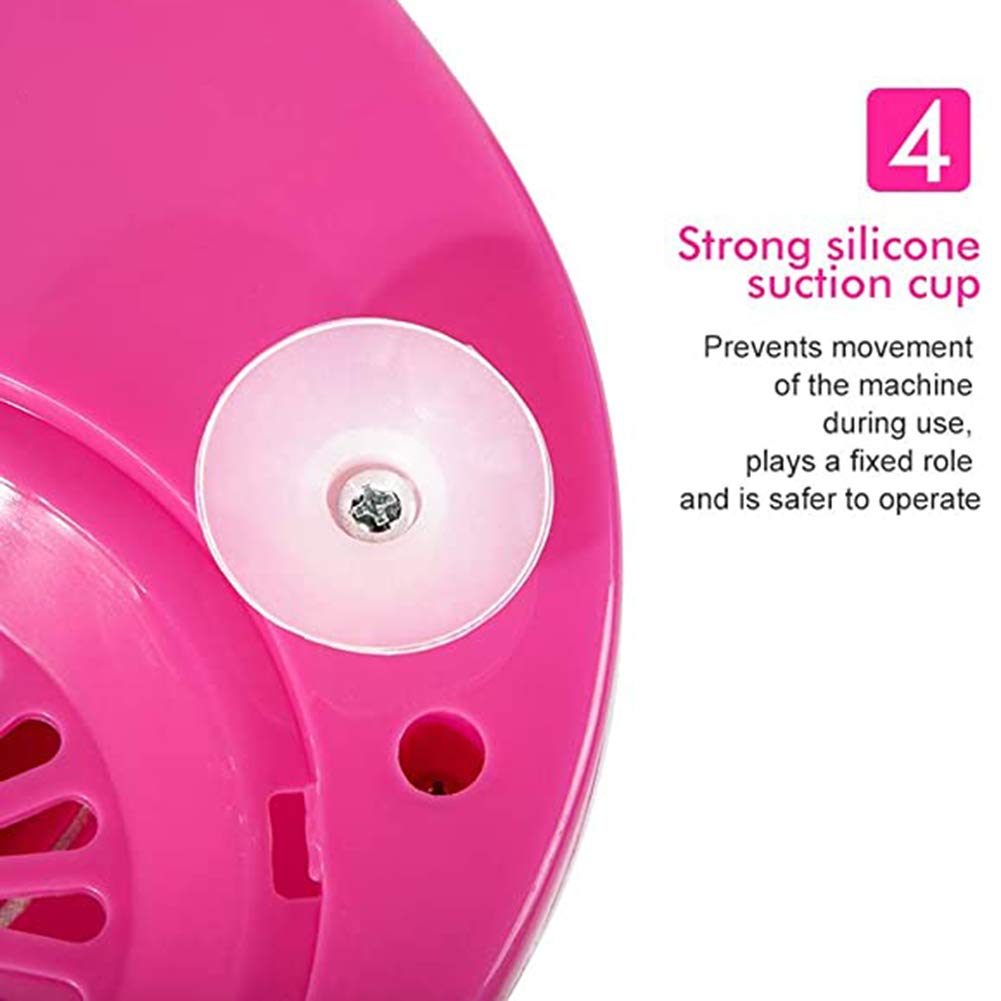 Mini Electric Cotton Candy Maker Machine for Home DIY, Birthday Party, Kids Treats - Pink | Perfect for Birthday Parties, Family Gatherings & Carnival Events