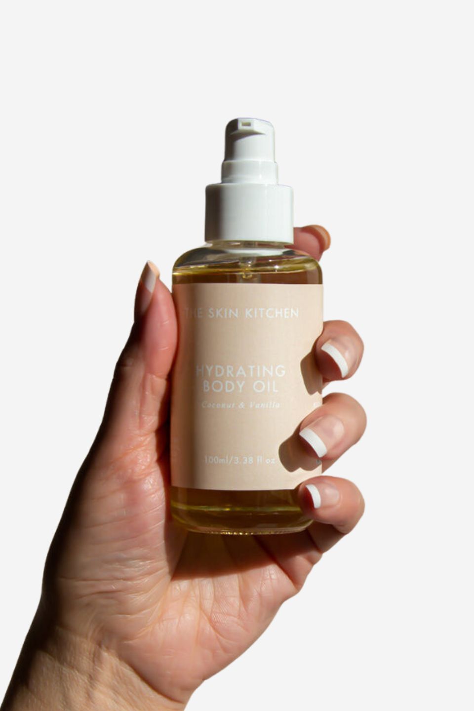 Organic Coconut & Vanilla Hydrating Body Oil for Dry Skin - Moisturizing & Nourishing Treatment for Massage, After Shower & Daily Skincare Routine