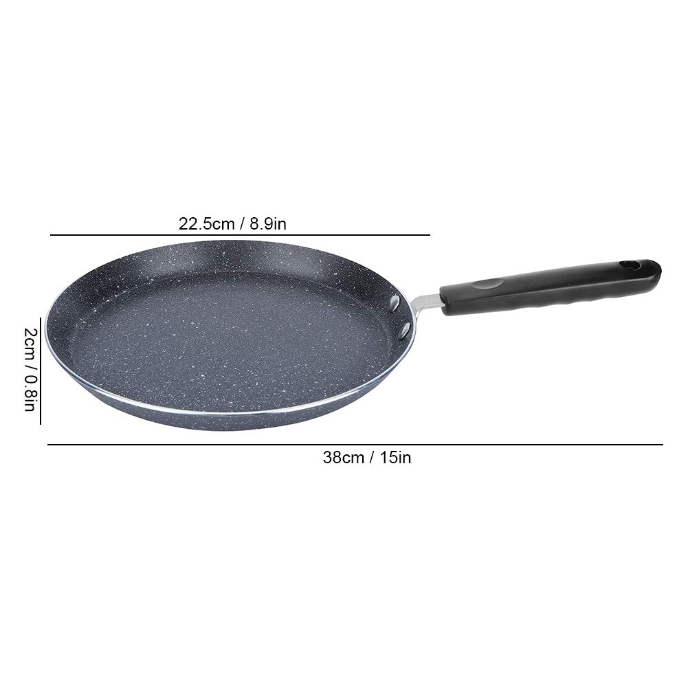 Yosoo 123 Non-Stick Frying Pan Cookware Set - 8 Inch & 10 Inch Induction Compatible Skillets for Pancakes, Eggs, Pizza - Perfect for Breakfast Cooking & Family Meals