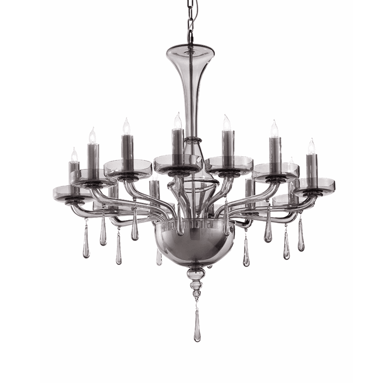 Oroveso 12-Light Crystal Chandelier - Elegant Dining Room Lighting Fixture for Home Decor | Perfect for Living Room, Bedroom & Entryway