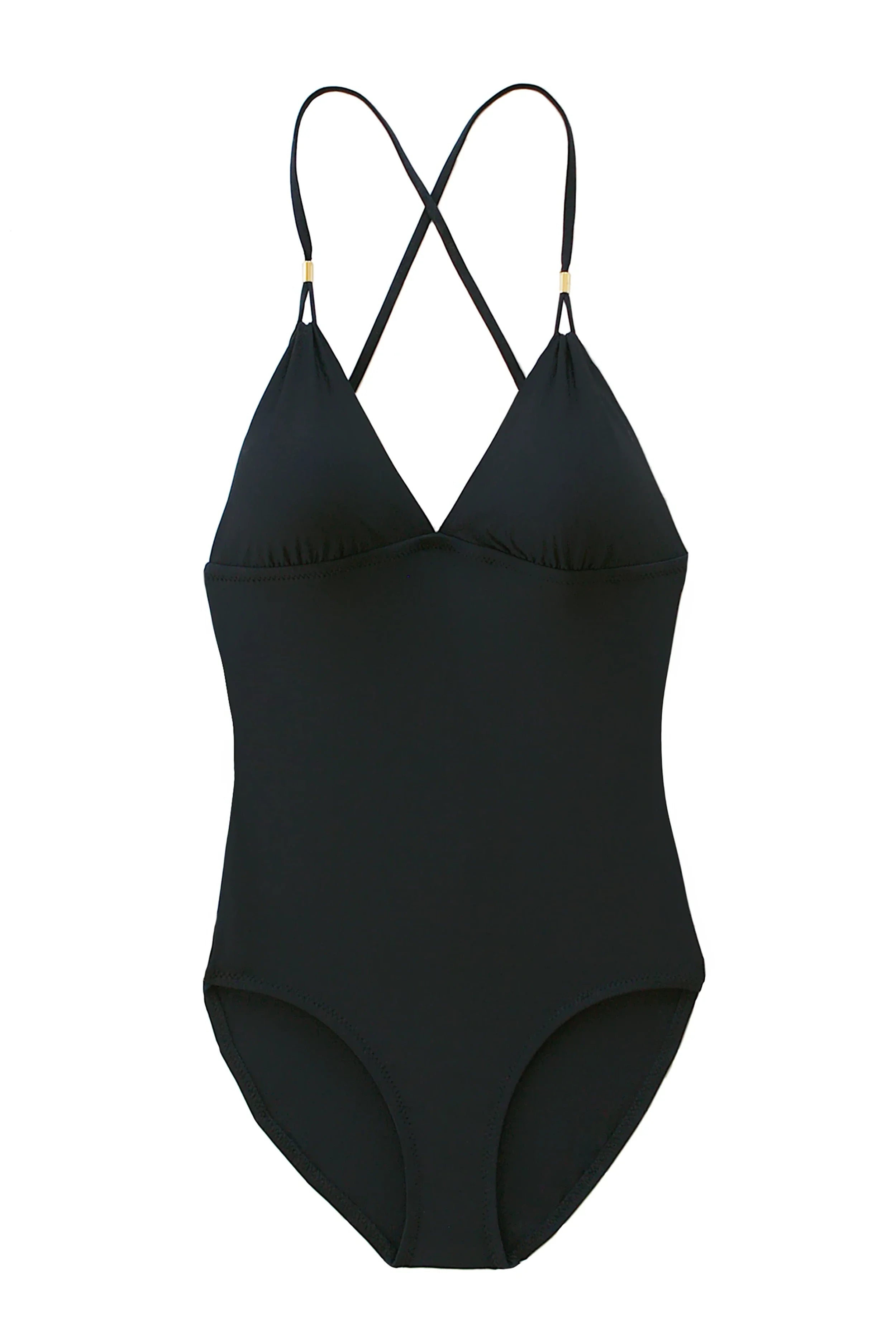 Lattice Back One Piece Swimsuit | Sexy Black Monokini for Women - Perfect for Beach Vacations, Pool Parties, and Summer Getaways
