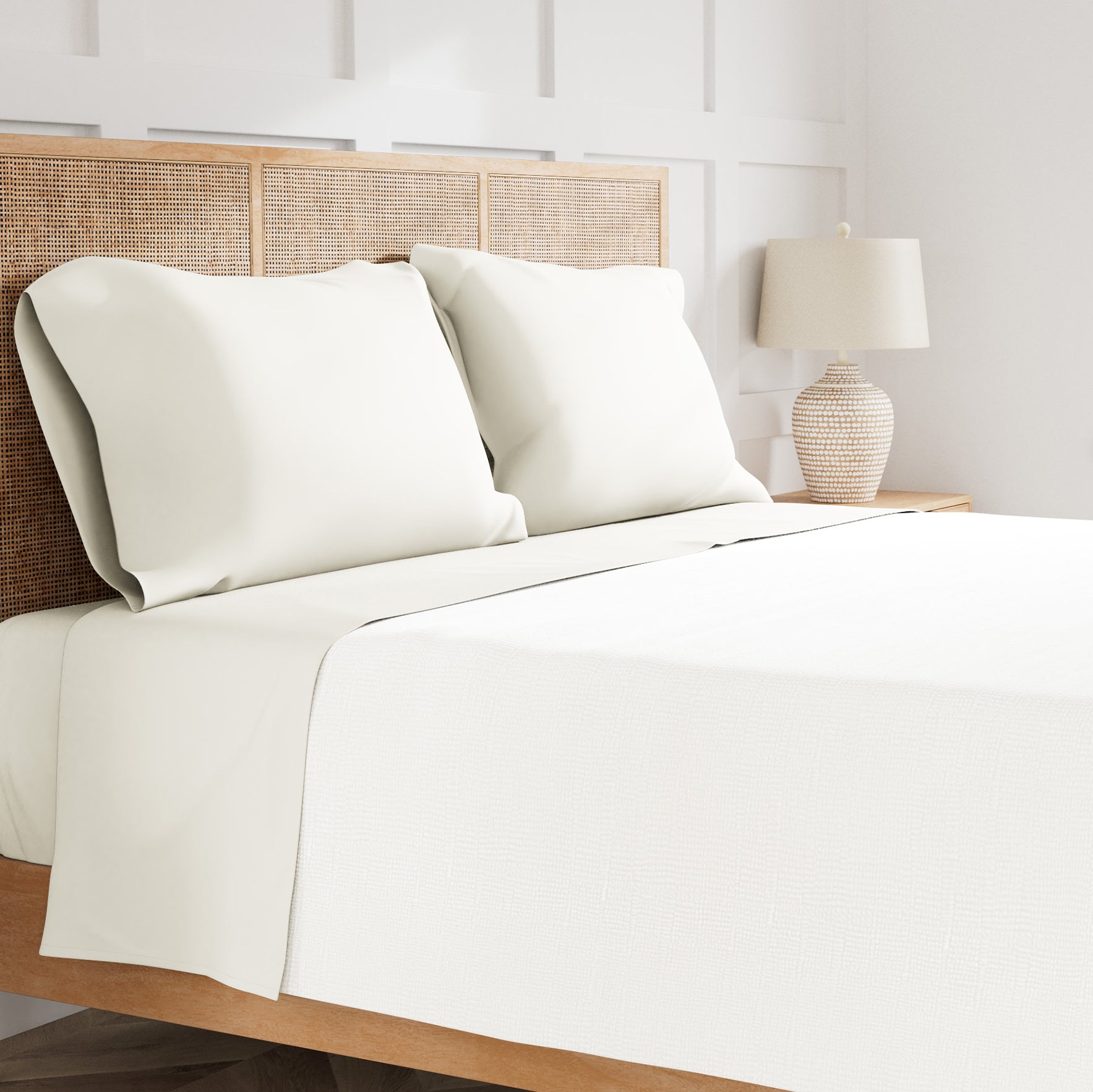 Premium Ready to Bed 2.0 Sheet Set - Soft Breathable Bedding for Ultimate Comfort - Perfect for Master Bedroom, Guest Room & Vacation Homes