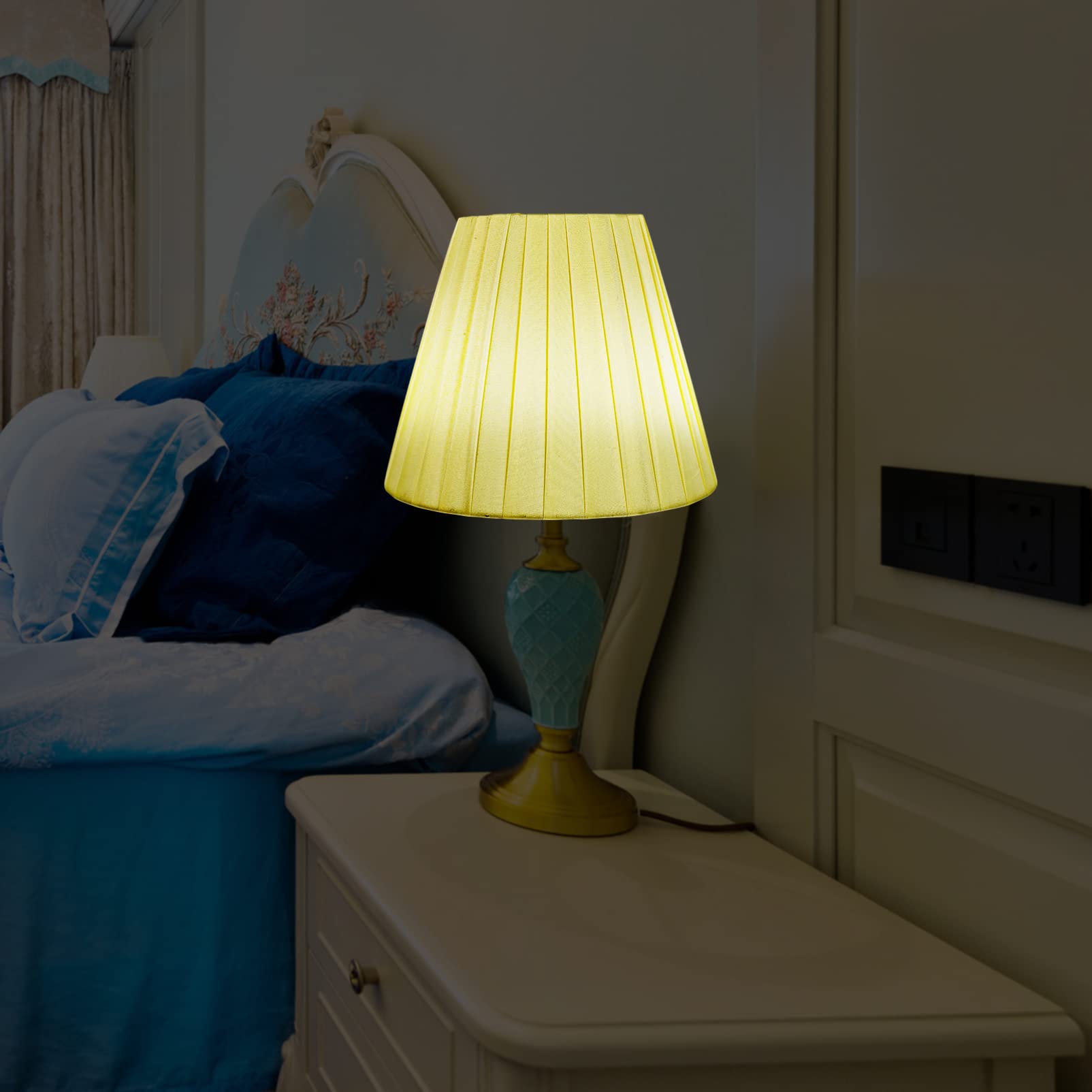 1pc Stylish Lampshade - Modern Light Accessory for Table & Desk Lamps - Home Decor Lighting Upgrade for Bedroom, Living Room & Office Spaces