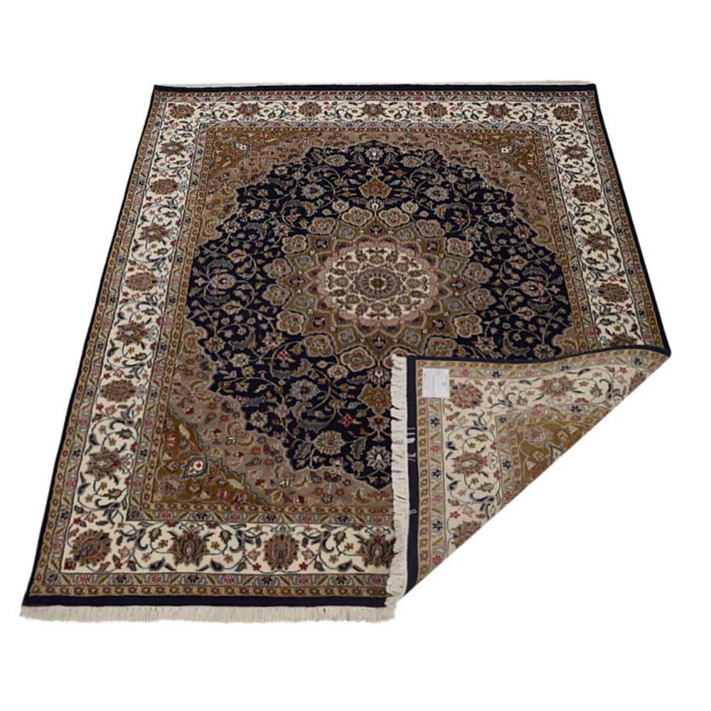 Handmade Qashqai Hand Knotted Isfahan Persian Rug - Traditional Tribal Design for Living Room, Bedroom & Home Decor
