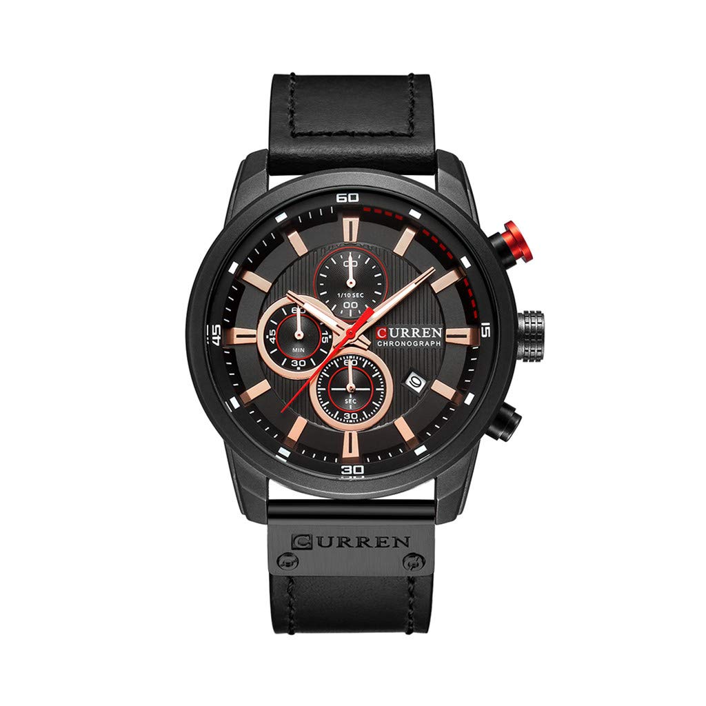 Men's Stainless Steel Business Casual Watch - Analog Quartz Dress Wristwatch for Office & Formal Occasions | Waterproof & Durable Fashion Accessory for Professionals