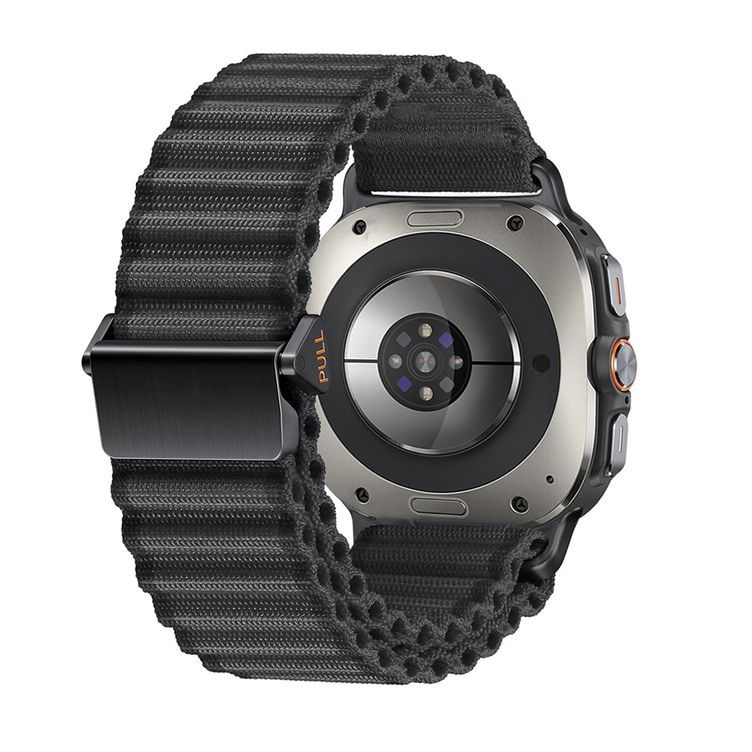 VeveXiao Galaxy Watch 7 Ultra Trail Band - Durable Nylon Strap Replacement for Samsung Watch Ultra, Adjustable One-Click Attachment Sports Strap for Men & Women - Perfect for Hiking, Running & Outdoor Adventures