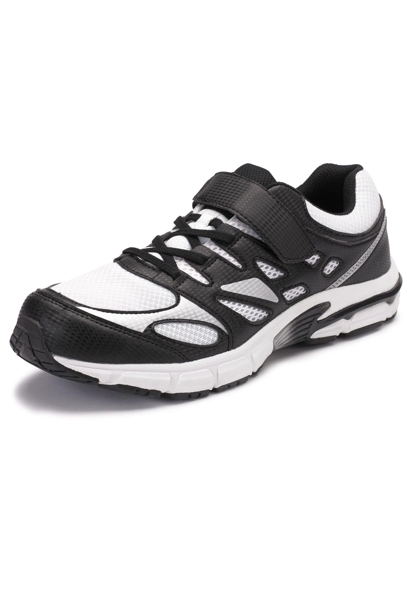 KingSize Men's No-Tie Slip-On Sneakers - Comfortable Walking Shoes for Casual Wear, Work & Travel - Breathable Lightweight Design for All-Day Comfort