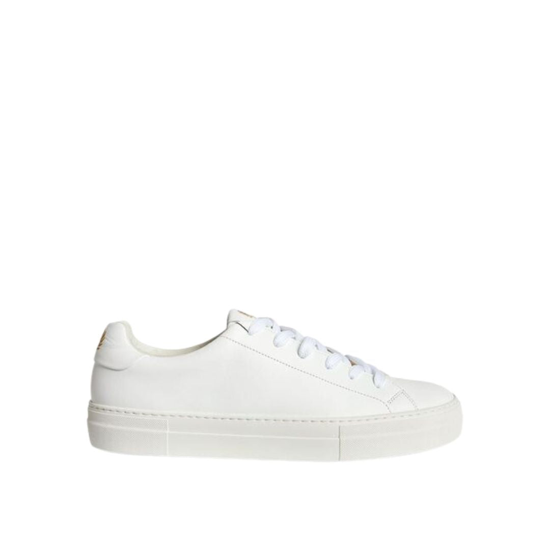 B80 Genuine Leather Sneakers for Men & Women - Comfortable White Casual Shoes for Walking, Running & Everyday Wear