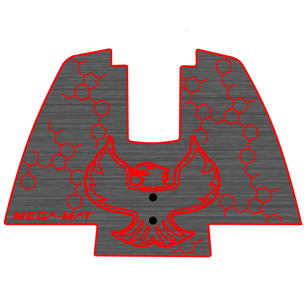 CHARCOAL/RED