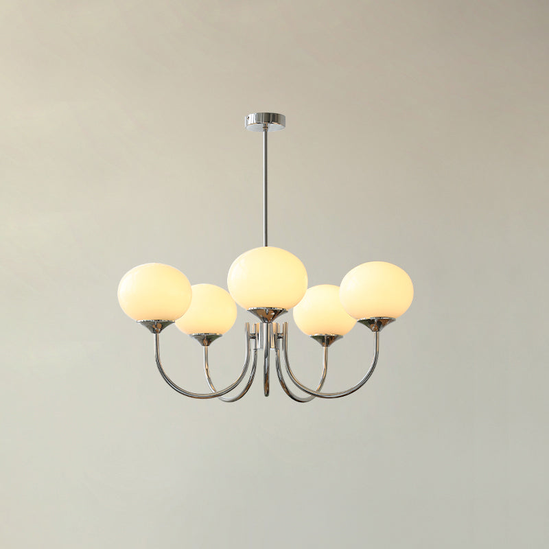 Elegant Marshmallow Chandelier - Modern Crystal Ceiling Light Fixture for Dining Room, Bedroom & Living Room Decor - Perfect for Weddings & Home Renovation