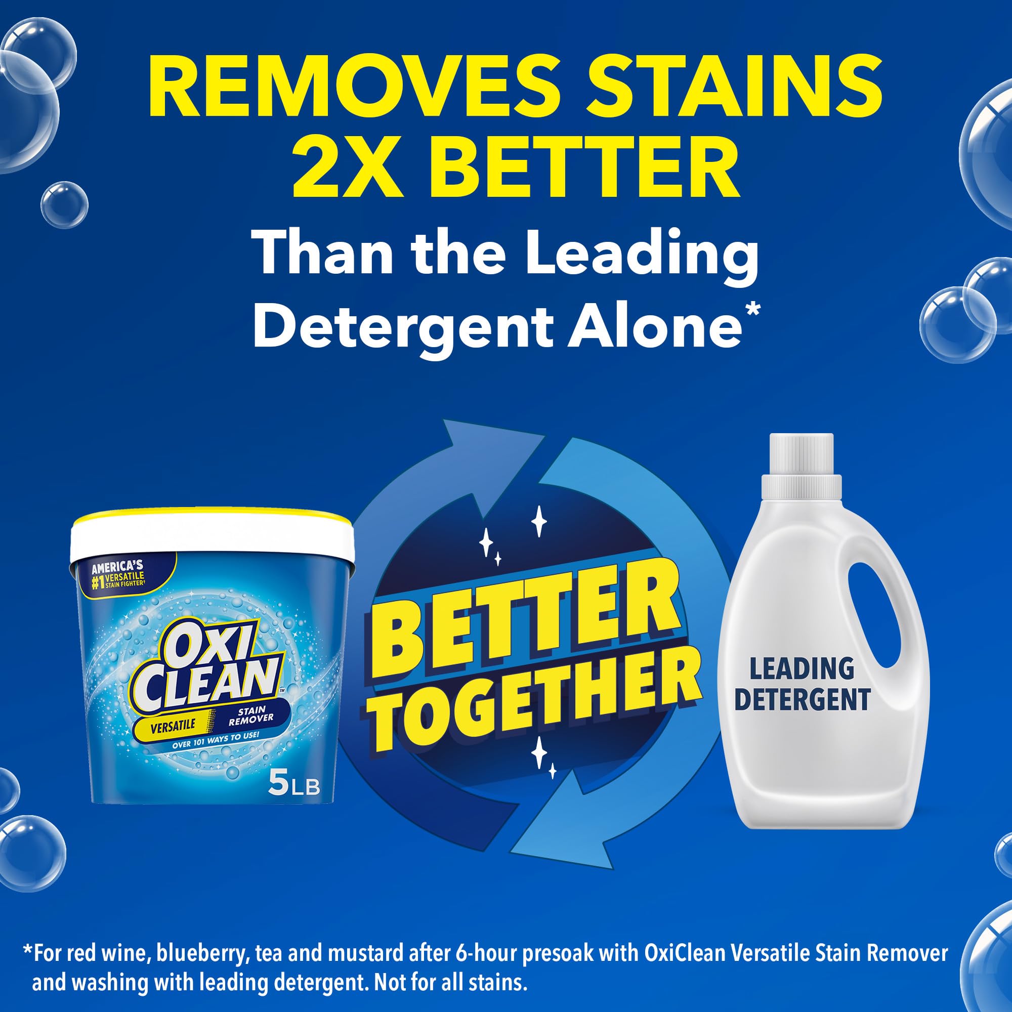 OxiClean Versatile Stain Remover Powder 7.22 lb | Multi-Purpose Laundry Detergent Booster | Removes Tough Stains on Clothes, Carpets & Upholstery | Safe for Colors & Whites | Ideal for Laundry, Home Cleaning & Pet Stain Removal