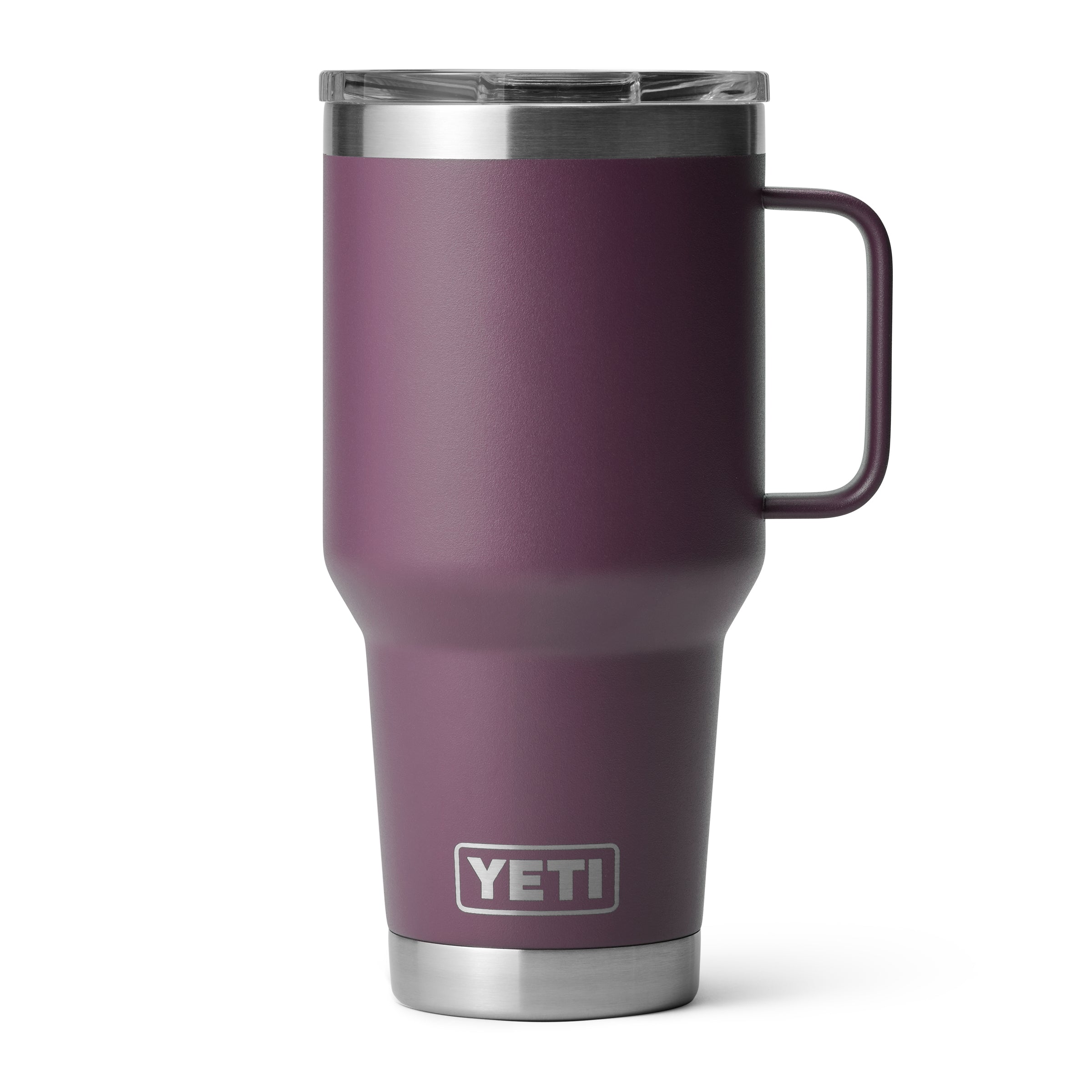 Yeti Rambler 30 oz Stainless Steel Travel Mug with Lid - Nordic Purple - Insulated Tumbler for Hot & Cold Beverages - Perfect for Camping, Hiking, and Commuting