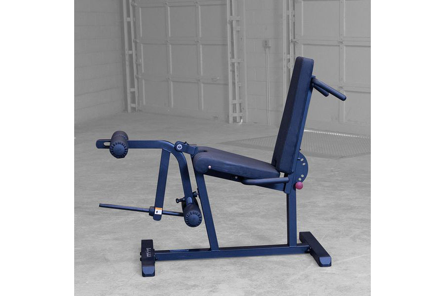 Body Solid Seated Leg Extension & Supine Curl Machine - Home Gym Leg Workout Equipment for Quads & Hamstrings - Perfect for Strength Training and Muscle Building at Home