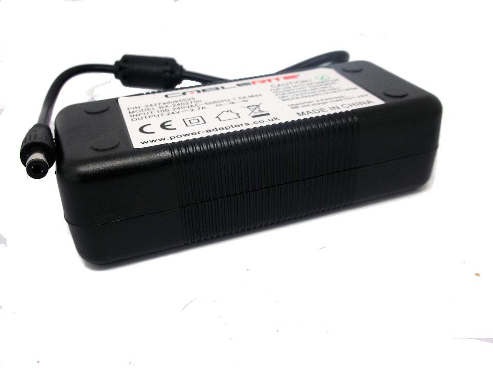24V 2.5A Replacement Power Supply for SKYNET ECO-A069-C PSU - Compatible with CCTV Cameras, Security Systems & Networking Equipment