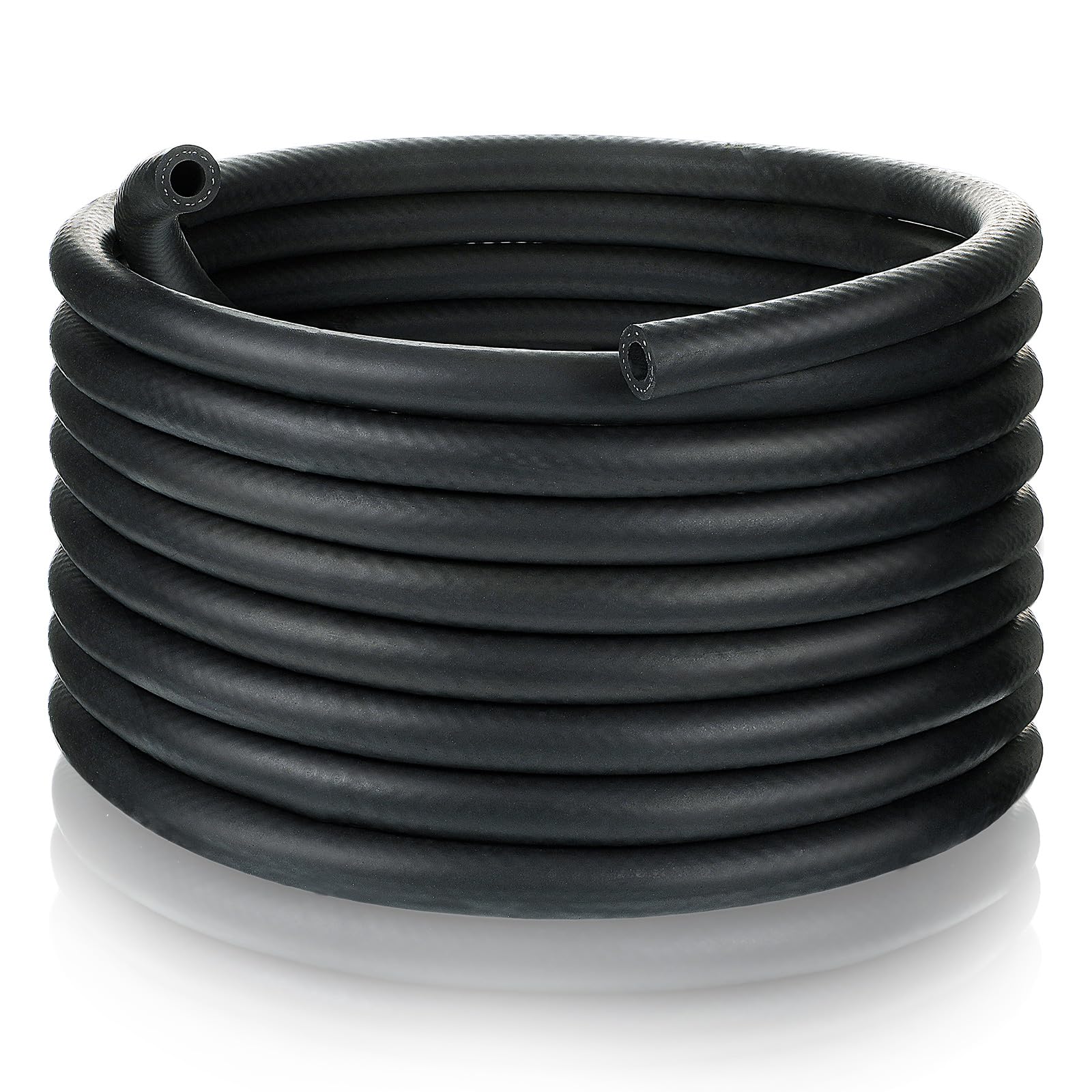 Pangda NBR Rubber Fuel Line Hose 300PSI for Small Engine & Boat - 20ft 1/4 Inch
