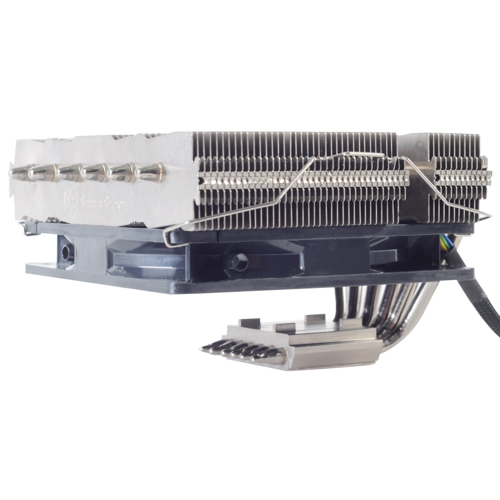 Silverstone SST-NT06-PRO-V2 Nitrogon CPU Cooler - 120mm PWM Fan | High Performance Air Cooling for Intel/AMD | Perfect for Gaming PCs & Workstations
