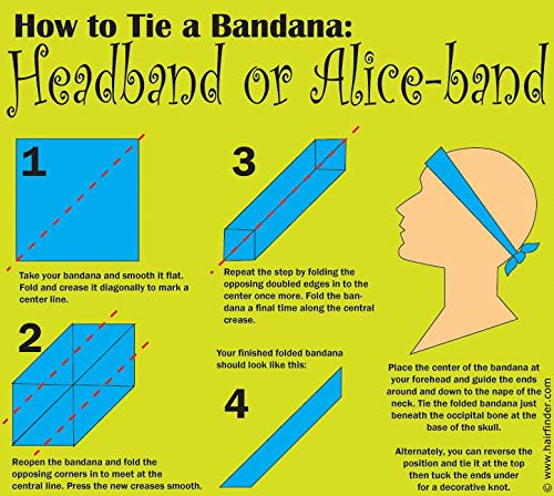 BISMAADH Soft Cotton Head & Face Cover Mask Bandana - Multipurpose UV Protection for Outdoor, Hiking, Cycling & Travel - Pack of 3