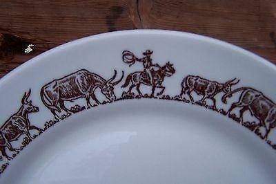 Longhorn China Dessert Plate - Elegant Porcelain Appetizer Plates for Cake, Pastry & Candy - Perfect for Afternoon Tea, Birthday Parties & Wedding Receptions