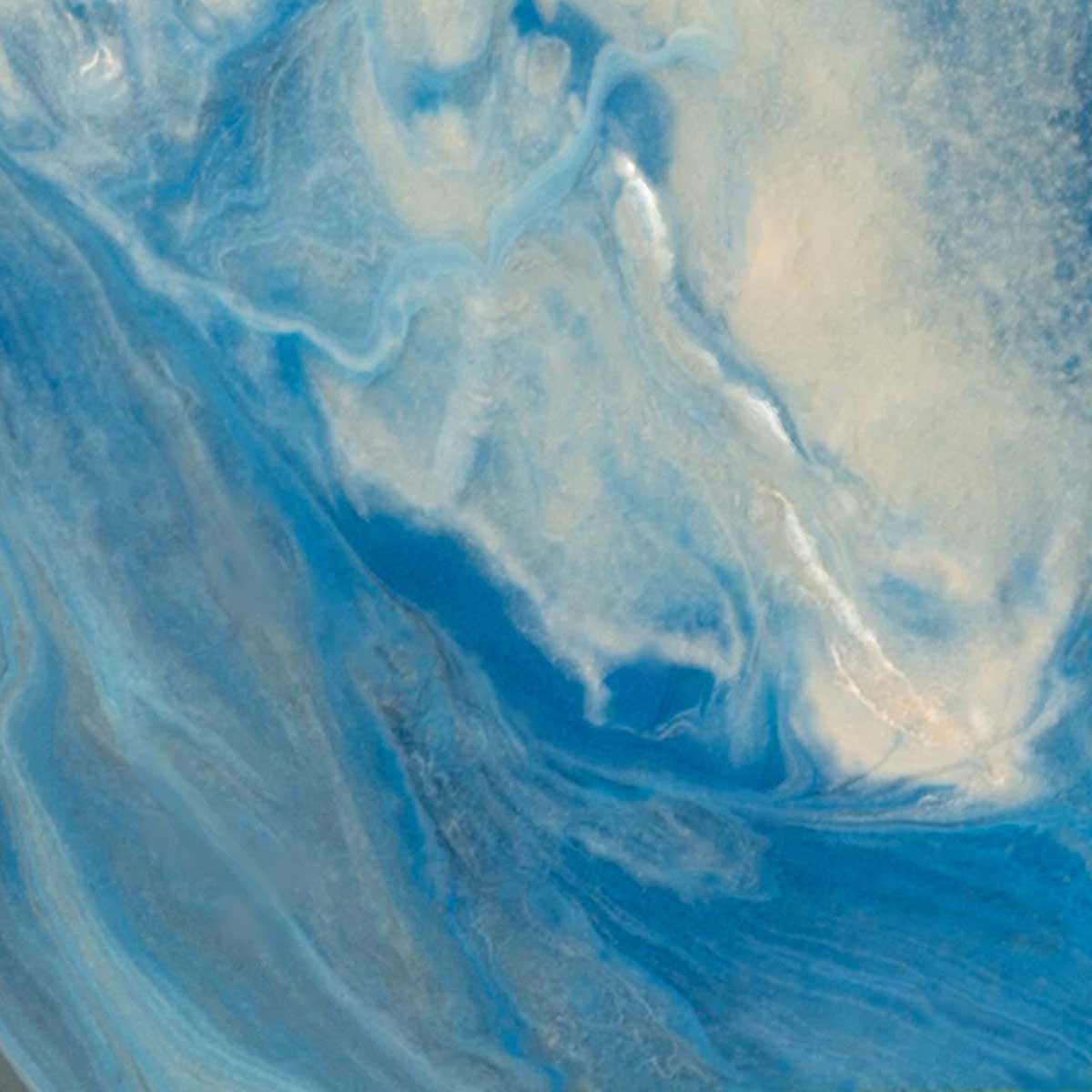 Wave Paintings Lucite Acrylic Wall Art - Ocean Themed Home Decor for Living Room, Bedroom & Office