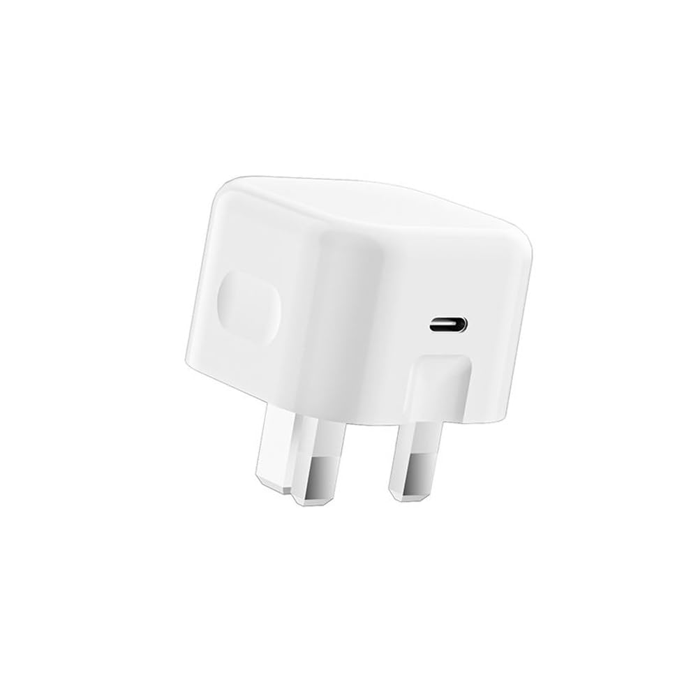 20W USB C Fast Charger Plug PD Adapter for Samsung Galaxy S25/S24/S23/S22/S21 Series - Ultra/Plus/FE Models - Compact White Charger for Home, Office & Travel