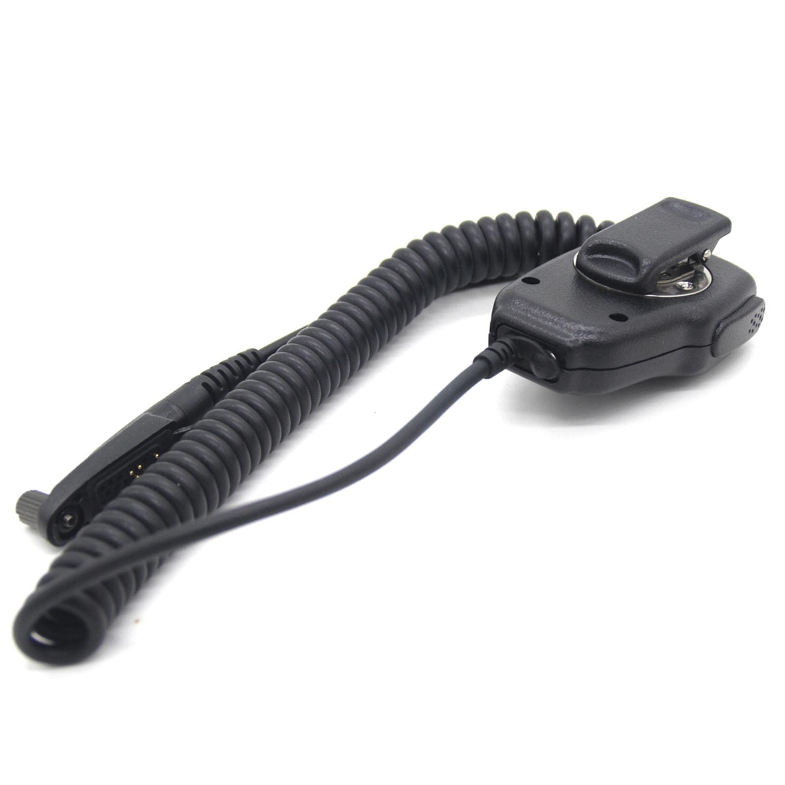 MERISHOPP Professional Handheld Speaker Microphone with Cable for GP328Plus - Durable Radio Communication Accessory for Walkie Talkies, Outdoor Adventures & Emergency Use