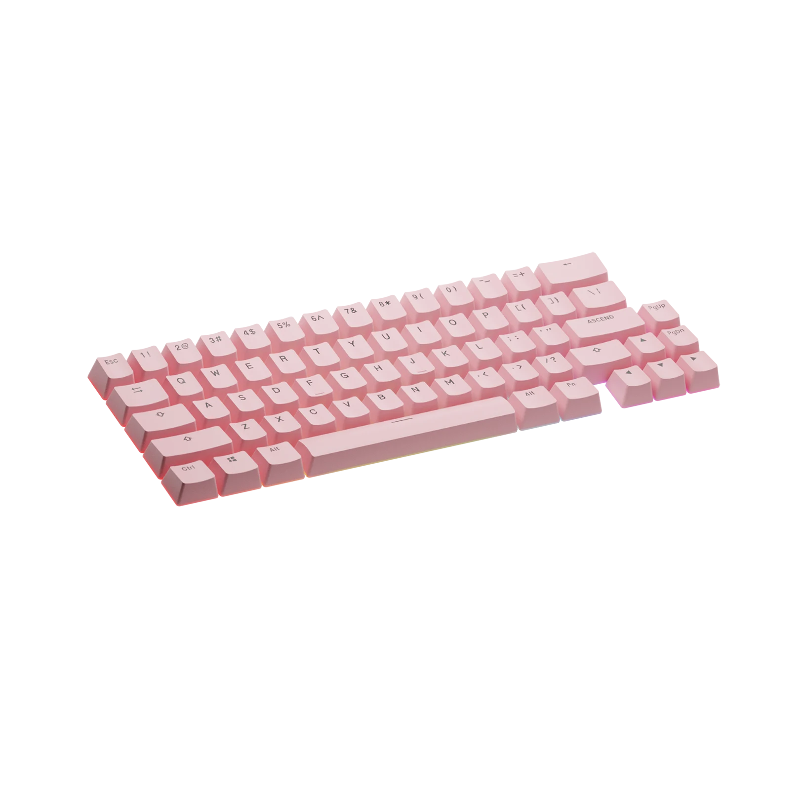 Custom Keycaps for Mechanical Keyboards - Potion Pink Cherry MX Switches - Perfect for Gaming, Typing & Office Work