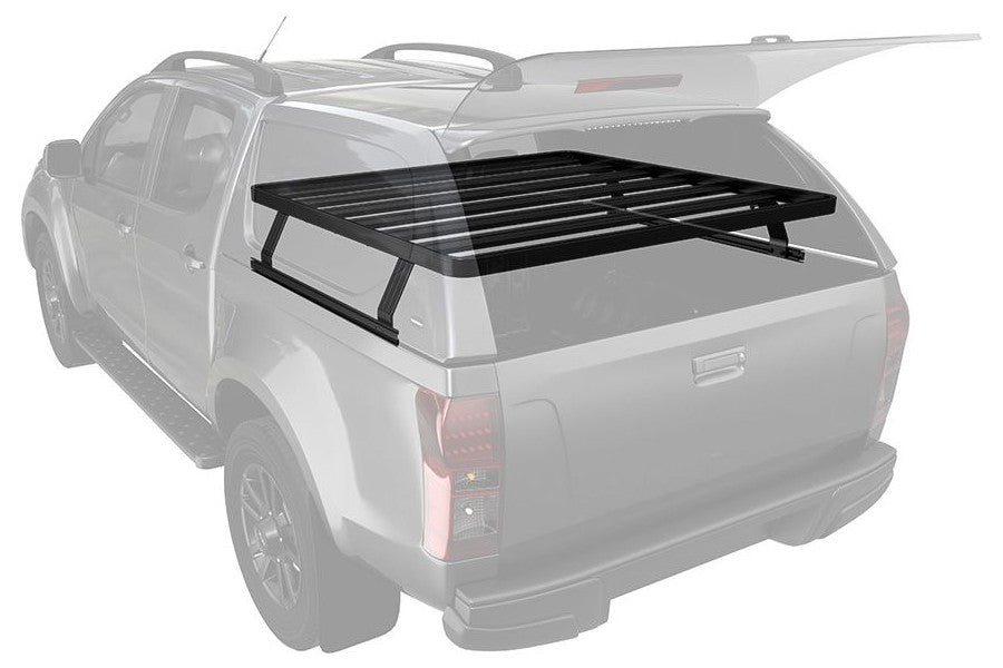 Front Runner Outfitters Slimline II Pickup Truck Bed Rack Kit - Heavy Duty Aluminum Roof Rack System for Off-Road Adventures & Overlanding Gear Storage