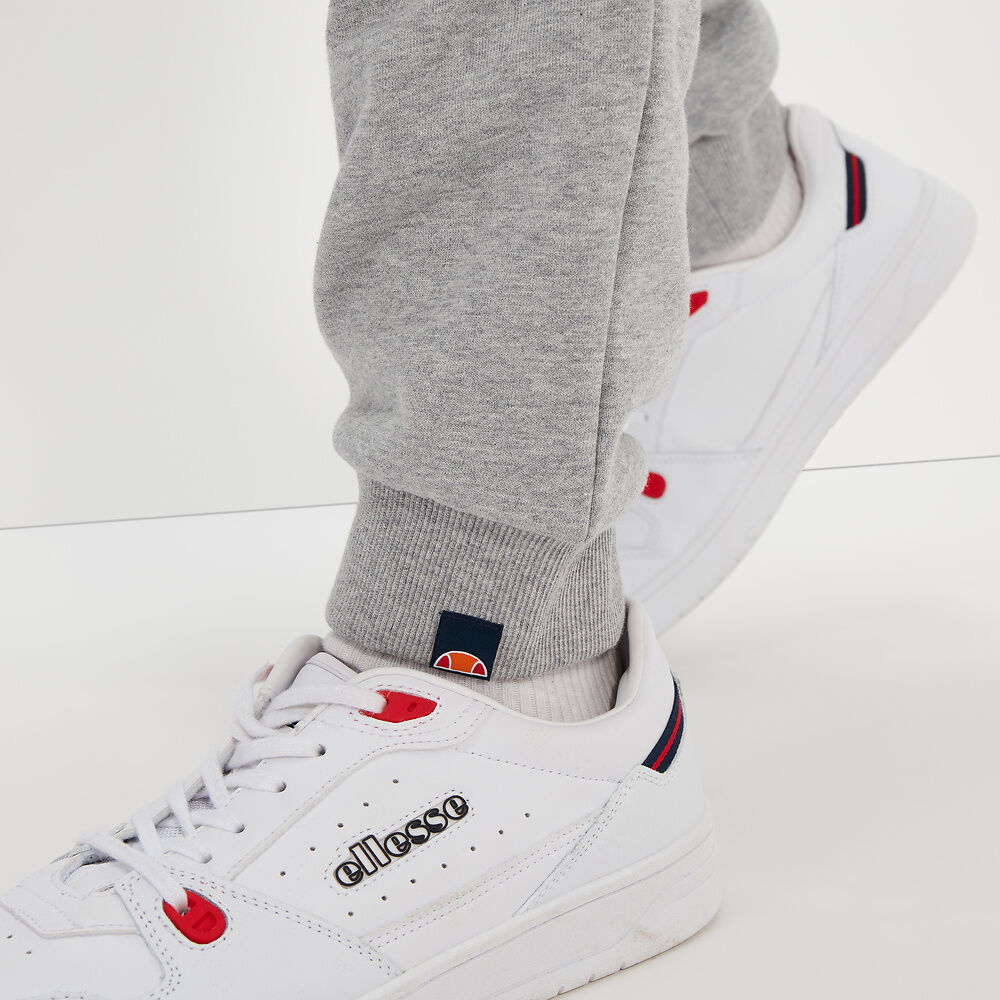 Ellesse Men's Ovest Grey Casual Pants - Comfortable Slim Fit Joggers for Gym, Running & Everyday Wear