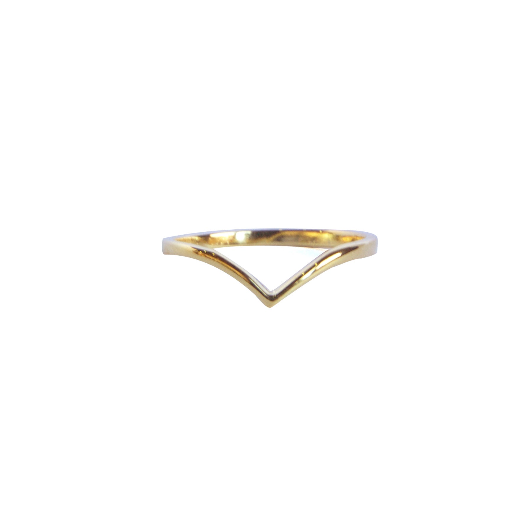 V Ring for Women - Elegant Vintage Style Silver Ring - Perfect for Weddings, Parties & Everyday Wear