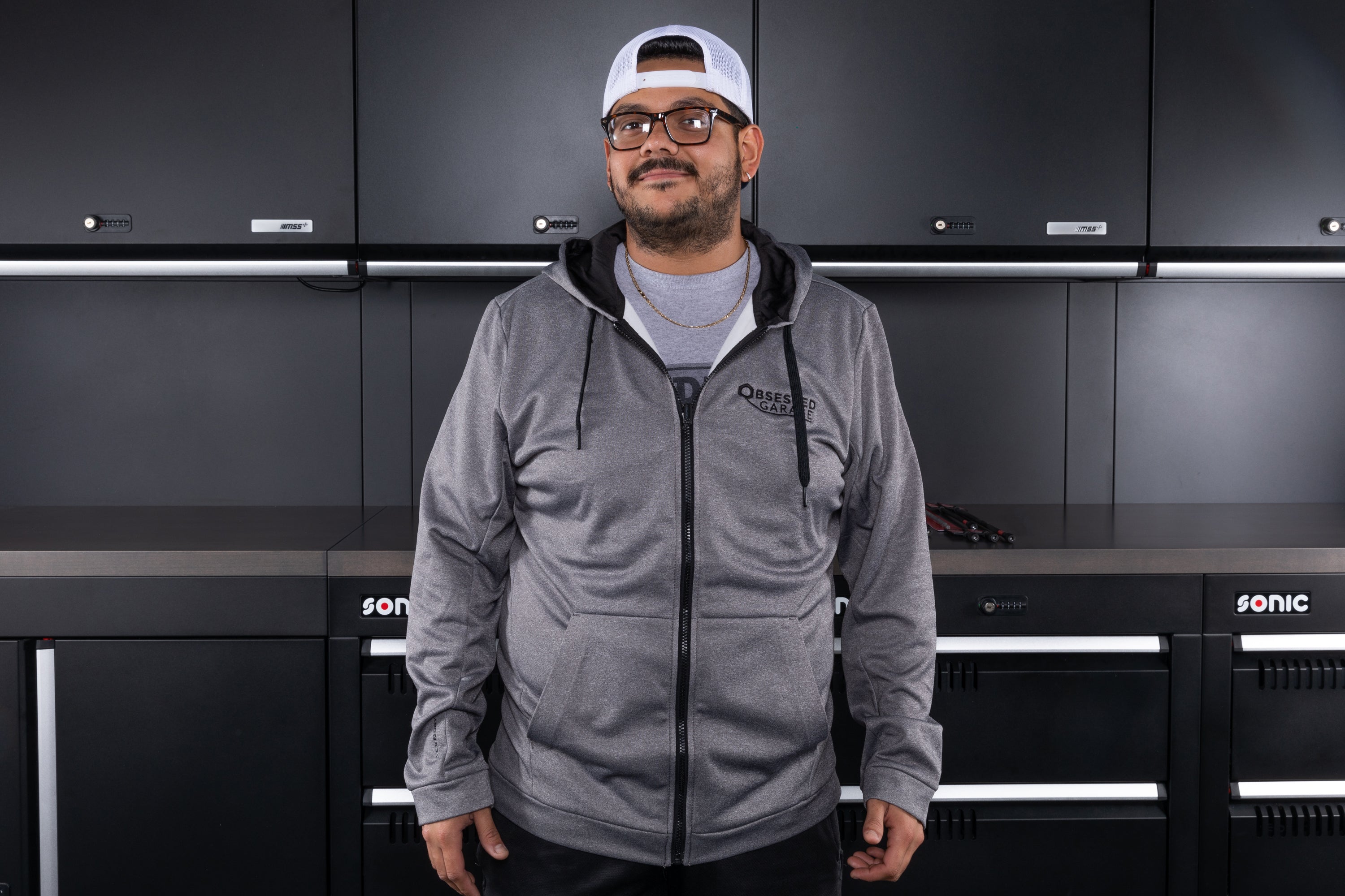 Obsessed Garage Halifax Zip Up Hoodie - Men's Casual Fleece Pullover with Front Pockets | Perfect for Work, Gym & Outdoor Activities