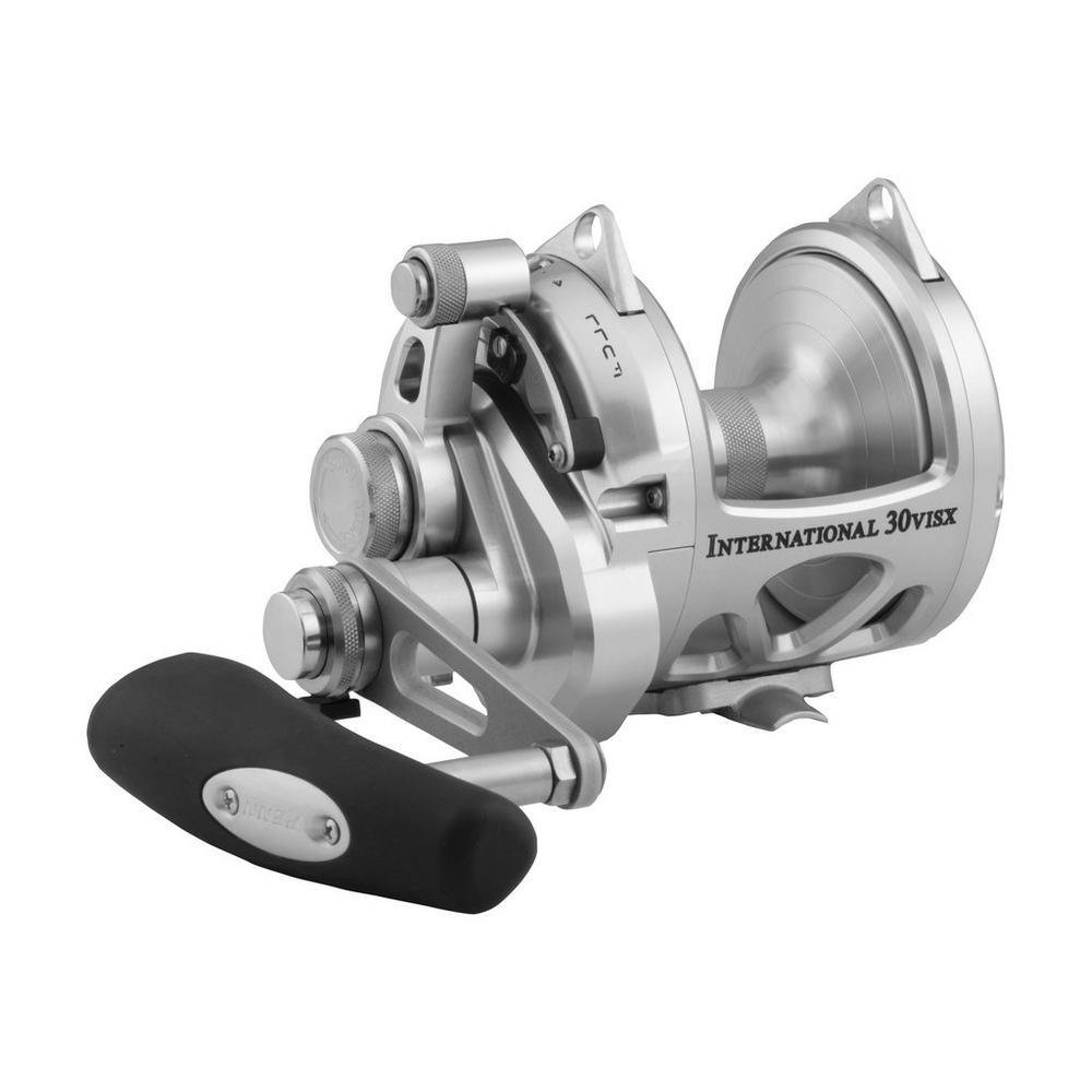 Penn International VISX 2 Speed Lever Drag Fishing Reel - Saltwater & Big Game Fishing Reel for Offshore & Deep Sea Angling