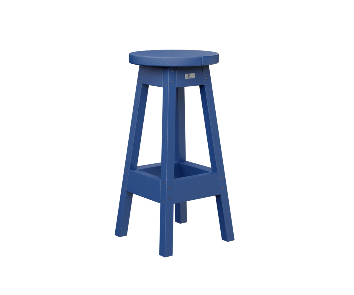 Berlin Gardens Outdoor Bar Stool - Weather-Resistant Patio Bar Height Stool for Backyard, Deck & Poolside - Perfect for Outdoor Dining, Entertaining & Relaxation