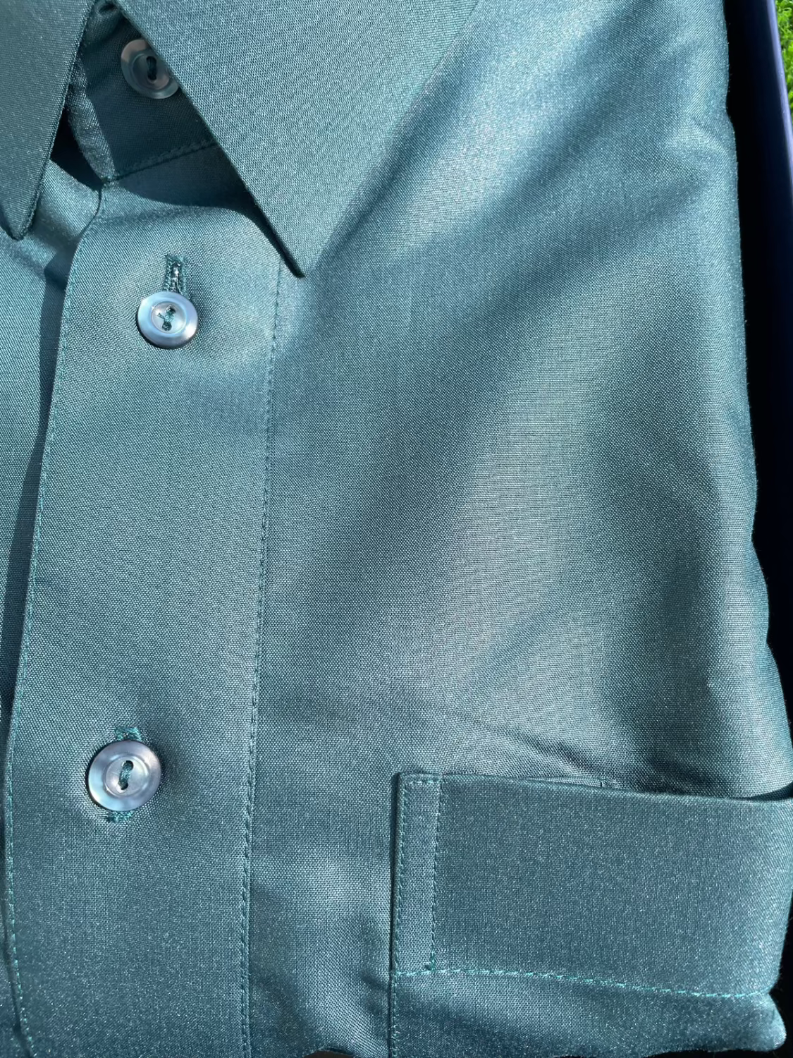 Men's Turquoise Majesty Qatari Thobe - Premium Traditional Arabic Robe for Special Occasions & Cultural Events