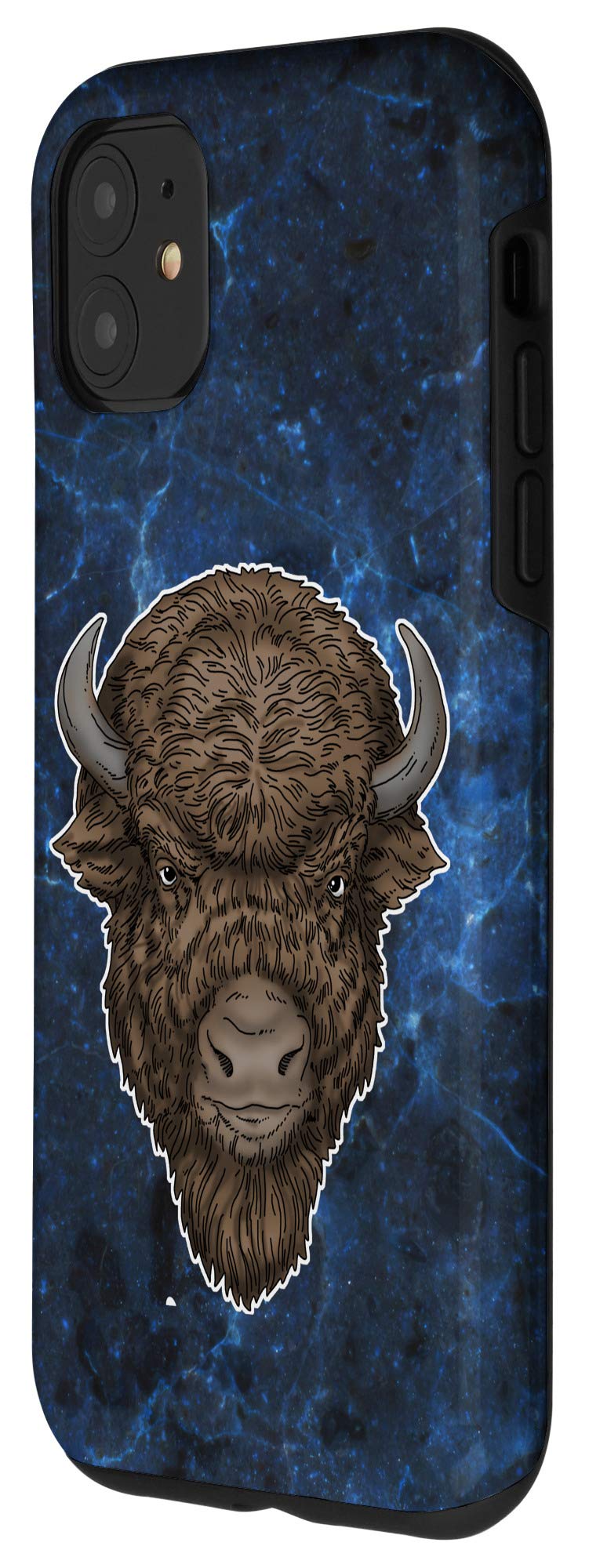 iPhone 11 Bison Leather Phone Case - Durable Buffalo Design for Men & Women - Perfect Gift for National Park Lovers (Yosemite, Yellowstone) - Ideal for Outdoor Adventures & Daily Protection