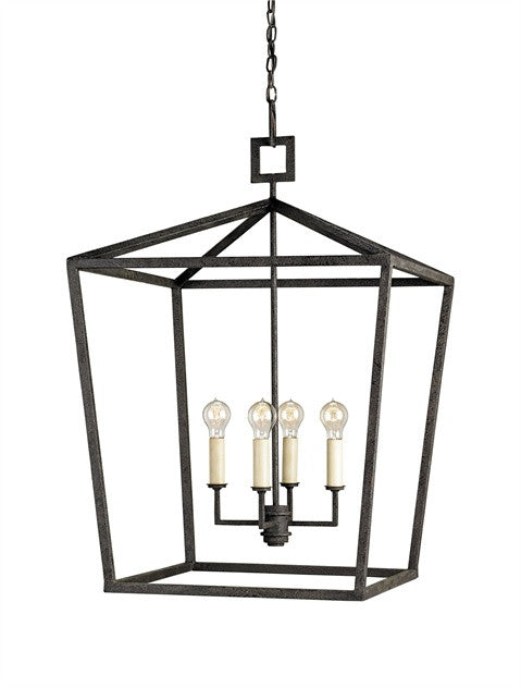 Denison 6-Light Chandelier - Modern Farmhouse Ceiling Light Fixture for Dining Room, Kitchen, or Bedroom