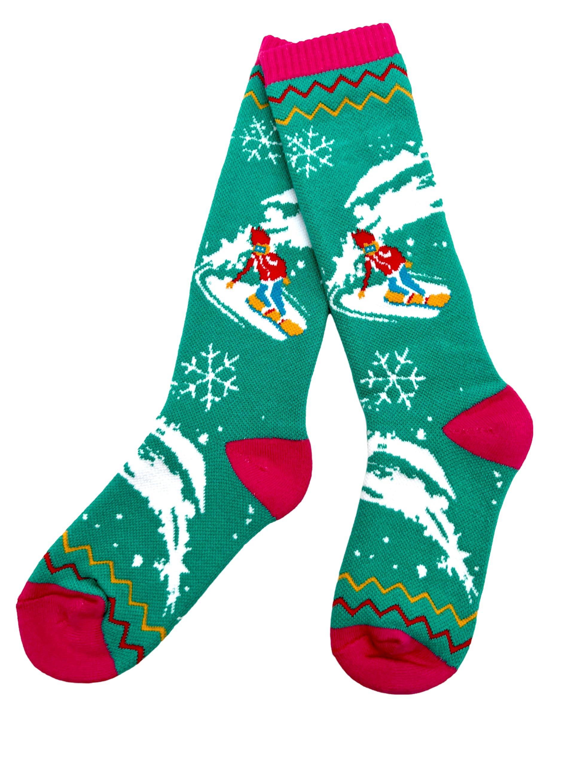 Kids' Thermal Ski and Snowboard Socks - Warm Winter Socks for Boys and Girls | Moisture-Wicking & Cushioned for Outdoor Sports & Snow Play
