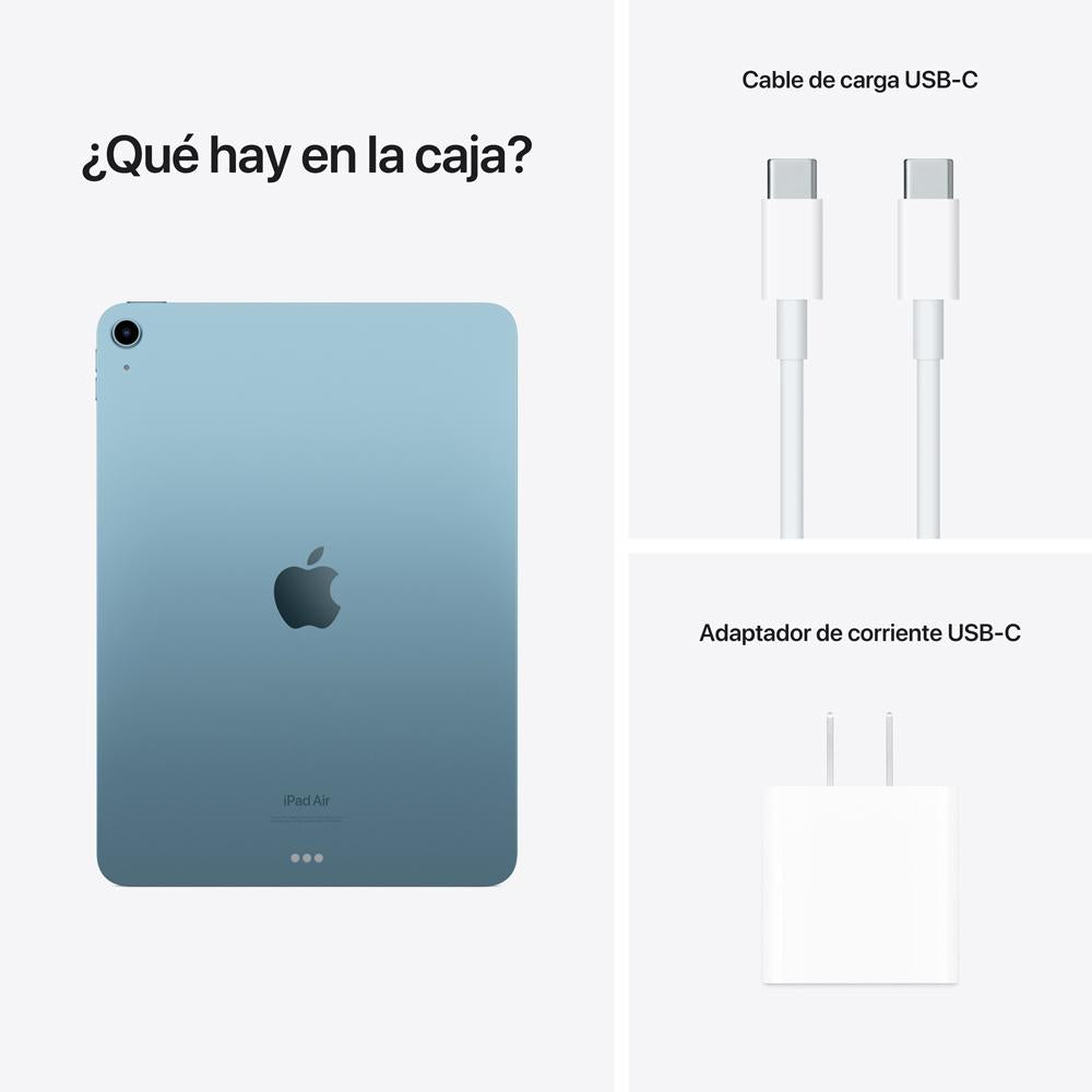 2022 iPad Air 5th Gen Wi-Fi 64GB - Space Blue | Lightweight Tablet for Work, Study & Entertainment | Fast A14 Bionic Chip, 10.9
