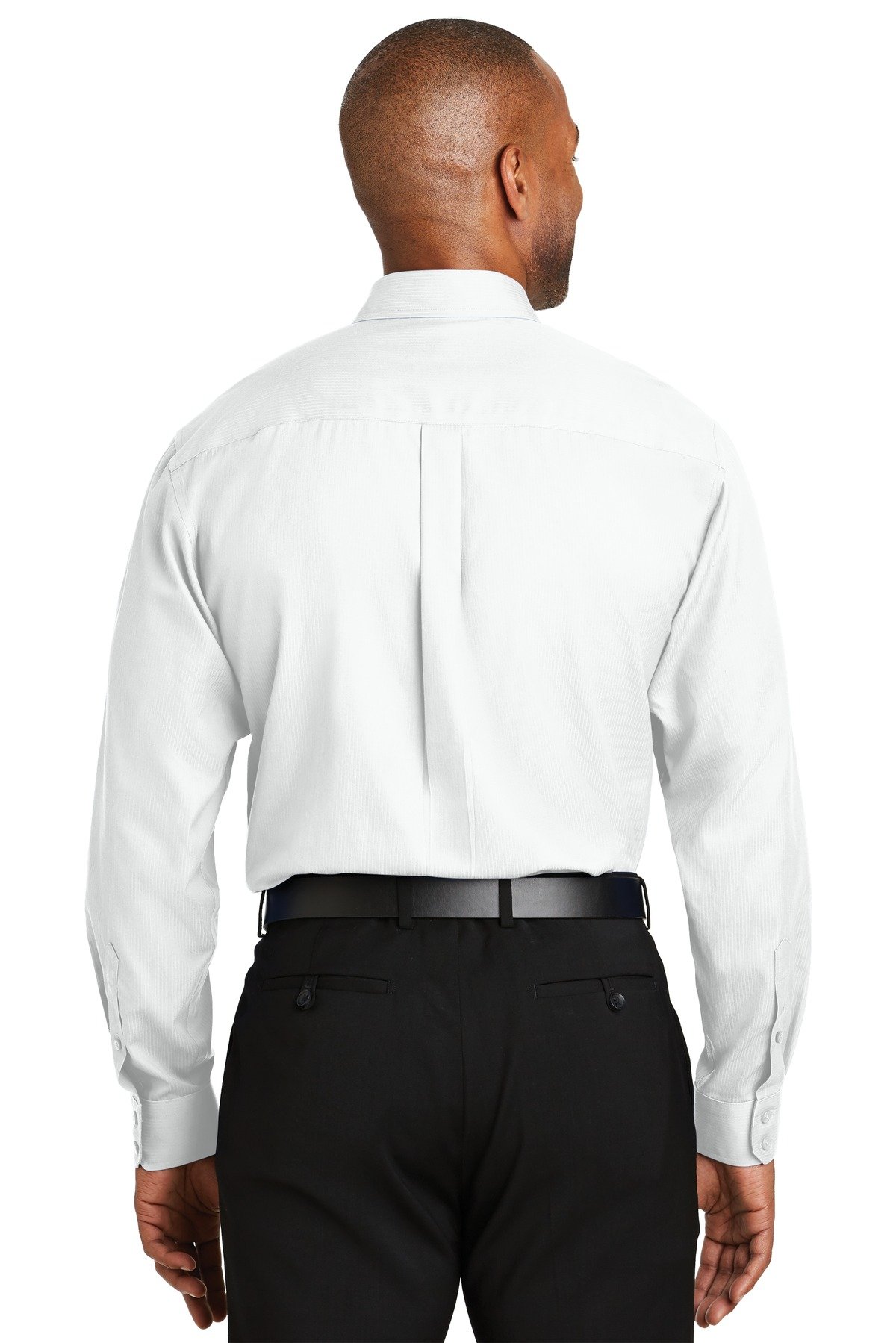 Red House Men's Dobby Non-Iron Button Down Shirt | Wrinkle-Free Dress Shirt for Office, Business & Formal Occasions
