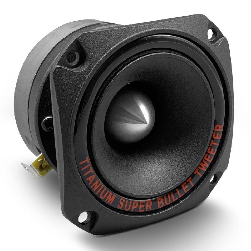 Pyramid TW 44 1 Inch 300 Watt Heavy Duty Titanium Super Tweeter - High Performance Car Audio Speaker for Crystal Clear Sound in Vehicles, Home Theater & DJ Systems