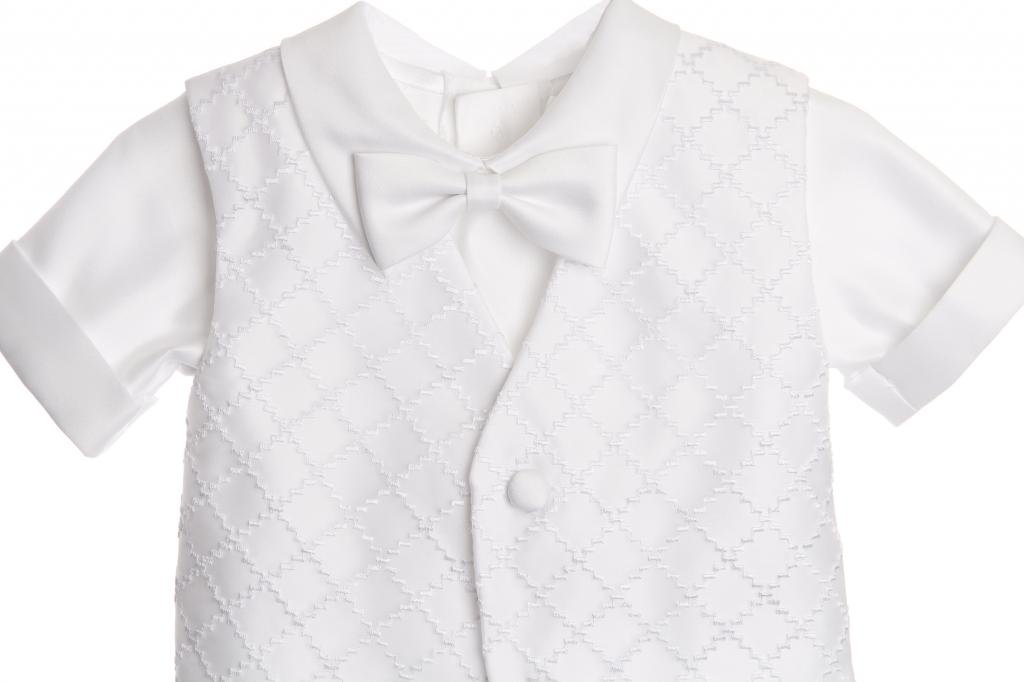 White Baptism Outfit for Baby Boys - Size B5 (Extra Small) | Christening Gown for Newborns & Infants | Perfect for Church Ceremonies & Special Occasions