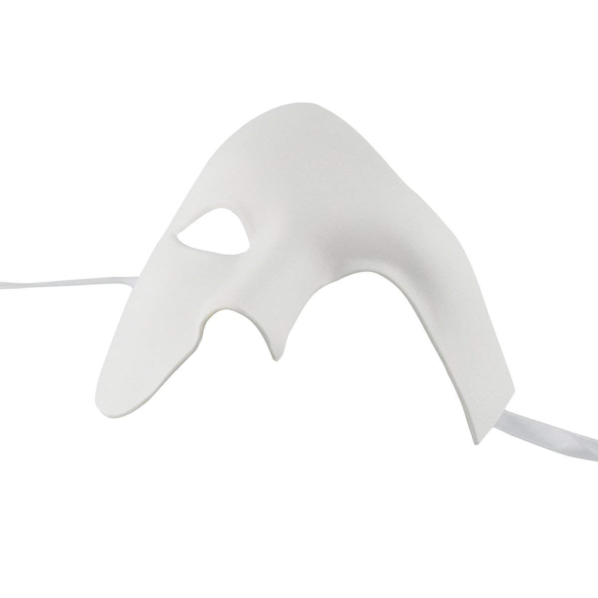 KEFAN Men's Masquerade Mask - Phantom of The Opera Style Half Face Mask for Halloween, Cosplay & Costume Parties