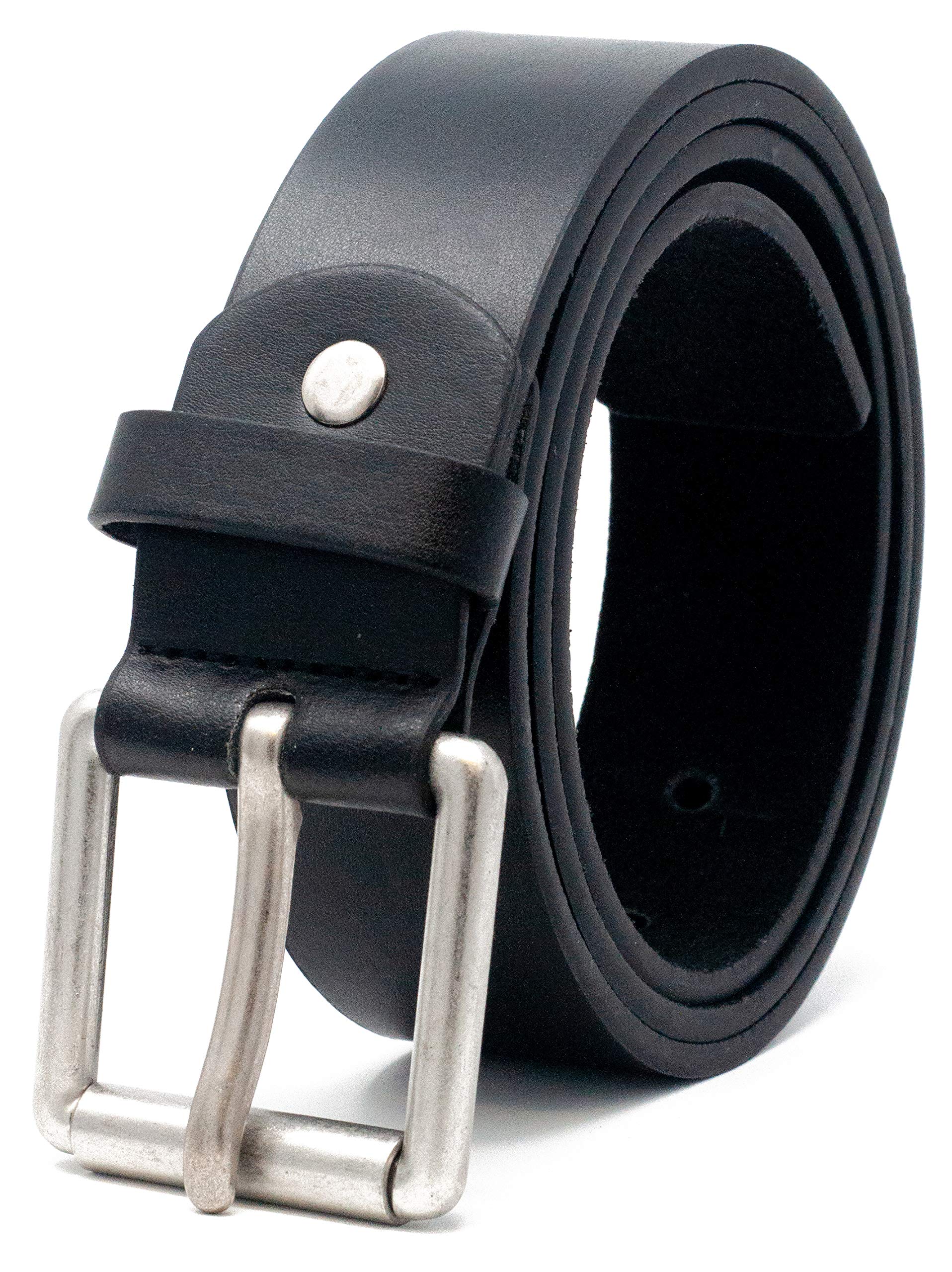 Ossi Men's 38mm Smart Casual Jeans Belt - Adjustable Leather Strap for Business & Everyday Wear | Perfect for Office, Dates & Travel