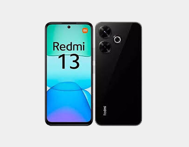 Xiaomi Redmi 13 4G Smartphone - 128GB ROM 6GB RAM Dual SIM Unlocked GSM (Midnight Black) - Perfect for Travel, Business & Everyday Use