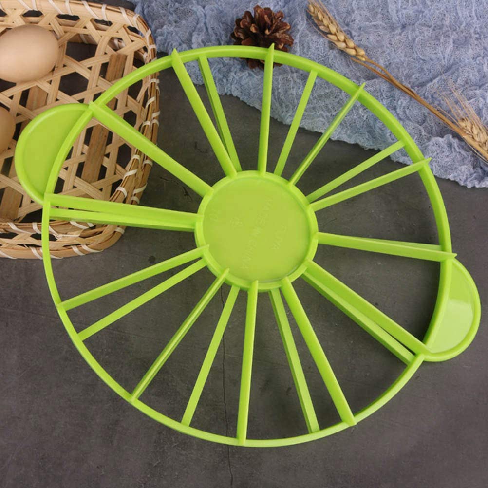 12-Piece Round Cake Portion Marker - Equal Slice Divider for Cheesecake, Bread & Cakes | Double-Sided Baking Tool for Perfect Portioning at Parties & Events