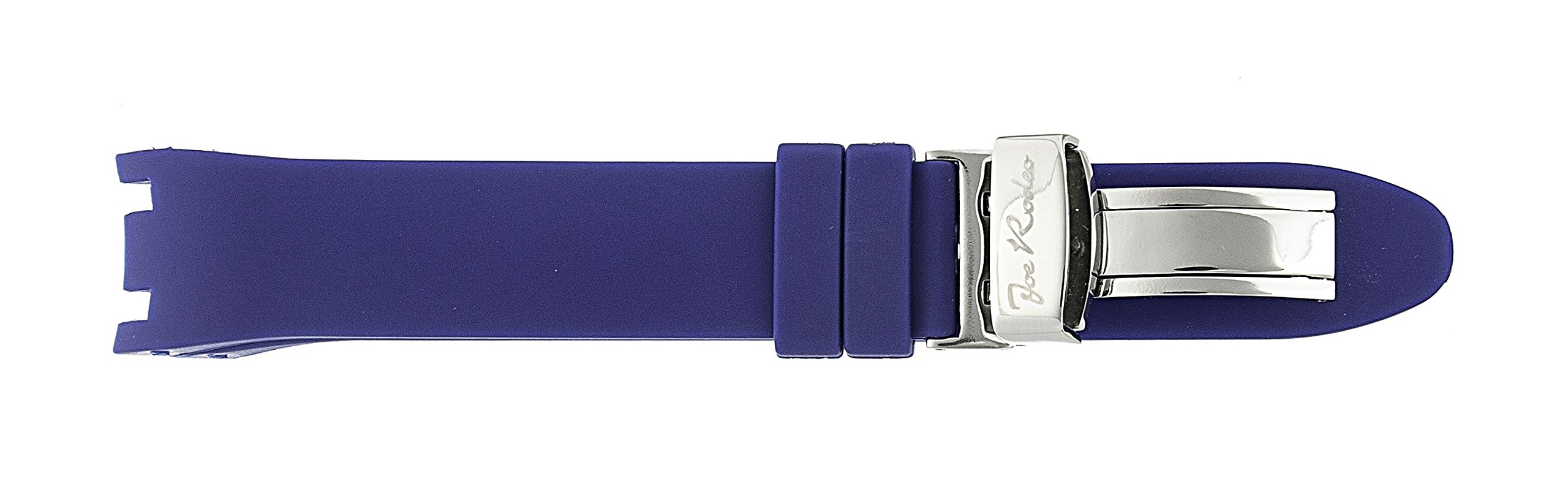 Premium Navy Blue Rubber Watch Band for Broadway Series - Durable & Comfortable Replacement Strap for Everyday Wear, Sports & Outdoor Activities